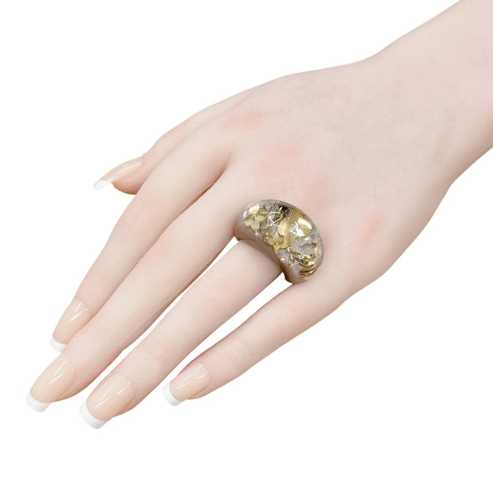 LOUIS VUITTON Brown Ring - Picture 9 of 9